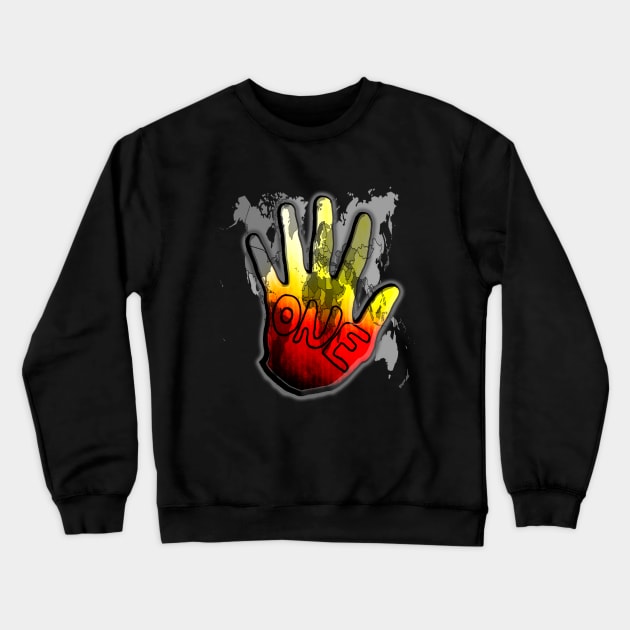 One Love Crewneck Sweatshirt by IanWylie87